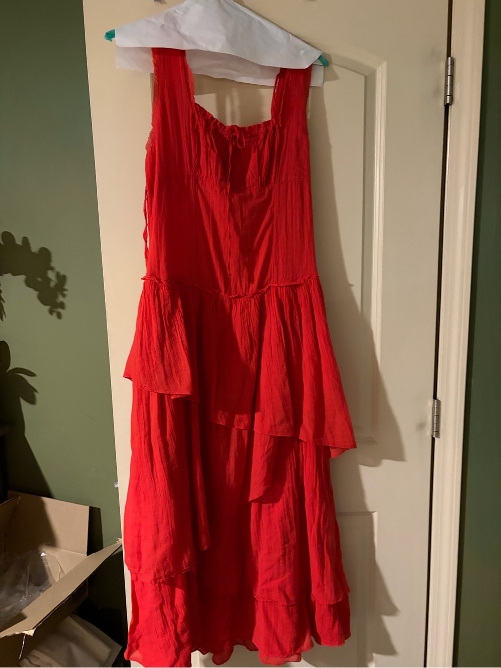 Free People Red Maxi Dress - Picture 4 of 6